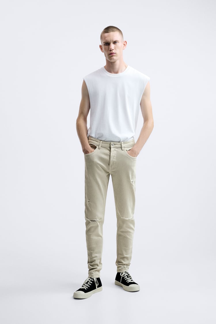 MEN SUPER SLIM FIT FORMAL TROUSERS